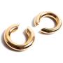 Fomissky Thick Ear Cuffs for Non Pierced Ears 2 Size Per Set, Unique Ear Cuff Conch Earrings Gold Plated Boho Jewelry