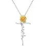 PRAYMOS 925 Sterling Silver Sideways Cross Necklace for Women Synthetic Opal Dainty Necklace 18in Silver Chain and 2in Adjustable Extender PRAYMOS 925 Sterling Silver Sideways Cross Necklace for Women Synthetic Opal Dainty Necklace 18in Silver Chain and 2in Adjustable Extender