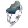 Mixed Mood Rings Classic Temperature Change Color Mood Ring Lovers Adjustable Size(10pcs/12pcs/30pcs)