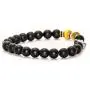 Mgutillart 8MM Natural Stone Matte Agate Beads Bracelet Hematite Cross Bracelet Mgutillart 8MM Natural Stone Matte Agate Beads Bracelet Hematite Cross Bracelet