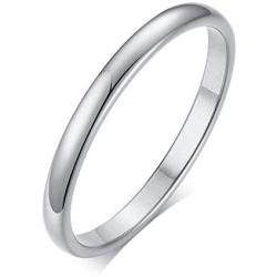 Modyle 2mm Thin Rings Female Jewelry Black Silver Color Rose Gold Color Stainless Steel Elegant Party Tail Ring for Woman