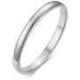 Modyle 2mm Thin Rings Female Jewelry Black Silver Color Rose Gold Color Stainless Steel Elegant Party Tail Ring for Woman