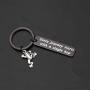 ENSIANTH Every Journey Starts with A Single Hop Keychain Frog Lover Gifts Travel Quote Motivational Jewelry Graduation Student Gift