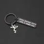 ENSIANTH Every Journey Starts with A Single Hop Keychain Frog Lover Gifts Travel Quote Motivational Jewelry Graduation Student Gift