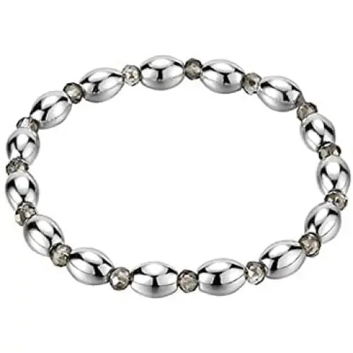 YZDKJ 2pc Fashion Healthy Care Weight Loss Anklet Magnet Bracelets for Foot Hematite Elastic Bracelet Pain Relief for Women Man (Color : Bracelet)