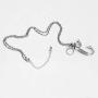Dletay Fish Hook Cremation Necklace for Ashes Memorial Pendant Stainless Steel Keepsake Jewelry