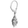 Sterling Silver Seashell Leverback Earrings Sterling Silver Seashell Leverback Earrings