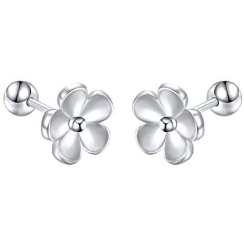 S925 Sterling Silver Cartilage Tragus Earrings Set Helix Conch Daith Piercing Jewelry