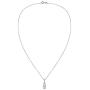 AeraVida Beautiful Christian “Jesus Fish” .925 Sterling Silver Pendant Necklace