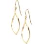 Highstreet fine .925 sterling silver Marquise drop earrings for women | unique and trendy design| Light and easy to wear| Hypoallergenic