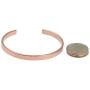 Chased Copper Cuff Bracelet by John S Brana Handmade Jewelry Durable Copper - 100% Solid Copper