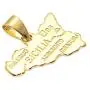Heavstjer Fashion 18K Gold Plated Alloy Sicily Map Pendant Necklace,20inches Link Chain
