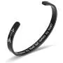 Inspirational Cuff Bracelet Gifts for Women Men Hidden Message Mantra Personalized Birthday Bangle Jewelry Inspirational Cuff Bracelet Gifts for Women Men Hidden Message Mantra Personalized Birthday Bangle Jewelry