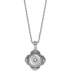 GingerSnapsJewelry.com 32_ GRAND NECKLACE SN90-93 Interchangeable Jewelry Snap Accessory