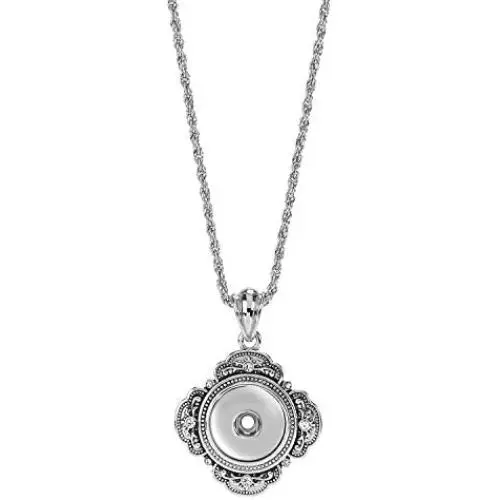 GingerSnapsJewelry.com 32_ GRAND NECKLACE SN90-93 Interchangeable Jewelry Snap Accessory GingerSnapsJewelry.com 32_ GRAND NECKLACE SN90-93 Interchangeable Jewelry Snap Accessory