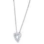 BERRICLE Rhodium Plated Sterling Silver Cubic Zirconia CZ Open Heart Bridal Bridesmaid Fashion Necklace and Earrings Set BERRICLE Rhodium Plated Sterling Silver Cubic Zirconia CZ Open Heart Bridal Bridesmaid Fashion Necklace and Earrings Set