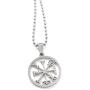 jewelry world Stainless Steel Viking Icelandic Vegvisir Helmet Horror in Runic Circle Pendant Necklace Magical Staves Compass Rune Amulet Necklace