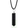 Obsidian Pendant Necklace - Natural Black Stone Jewelry for Men & Women | Powerful Protective Amulet & Talisman for Grounding, Shielding, Protection, Cleansing, Intuition, Balancing, Energy Healing