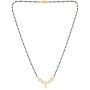 Efulgenz Indian Bollywood Traditional Gold Plated American Diamond CZ Mangalsutra Pendant Necklace Jewelry for Women