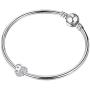MZC Jewelry Love Heart Charm Beads for Charms Bracelets Necklace