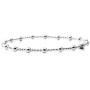 Shop LC Station Bead Stylish Bracelet 925 Sterling Silver Fashion Jewelry for Women Stretchable