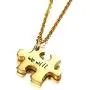 PJ Jewelry Personalized Customized 3/4/5 Pieces Matching Puzzle Piece BFF Friendship Necklaces Set,Soul Sister Gift