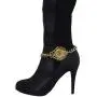 TFJ Women Jewelry Boot Bracelet Bling Flower Victorian Style Pendant Metal Chain Shoe Charm TFJ Women Jewelry Boot Bracelet Bling Flower Victorian Style Pendant Metal Chain Shoe Charm