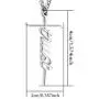 KITEENAL Creative Faith Cross Necklace Letter Pray Hope Believe Grace Pendant Necklace Stainless Steel Initial Jewelry Gift for Women Men
