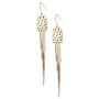 SPUNKYsoul Tassel Earrings for Women Fringe Drop Earring Long Light Weight