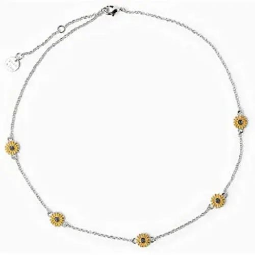 Small Sunflower Choker Necklace Cute Silver You are My Sunshine Vintage Pendant Jewelry Handmade Birthday Gifts for Mom Women Daughter Garden Daisy Sun Flower Small Sunflower Choker Necklace Cute Silver You are My Sunshine Vintage Pendant Jewelry Handmade Birthday Gifts for Mom Women Daughter Garden Daisy Sun Flower