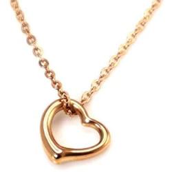 RAYMONDS BOUTIQUE 14K Rose Gold Silver Plated Open Heart Shape Floating Love Pendant Necklace and Earrings Jewelry Set for Women, Girls, Teens, Kids with Adjustable Chain