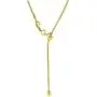 Sterling Silver 1.4MM Diamond Cut Adjustable Wheat Chain Necklace 24 - Adjustable Fox Tail Spiga Necklace in 4 Colors