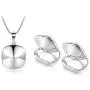 Bella Drop Earrings and Necklace set Made with Swarovski Crystals, Rhodium Plated Square Crystal Earring Pendant Choker Jewelry set for Women and Girls Bella Drop Earrings and Necklace set Made with Swarovski Crystals, Rhodium Plated Square Crystal Earring Pendant Choker Jewelry set for Women and Girls