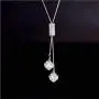 Cathercing Flower Rhinestone Pendant Long Necklace for Women Sweater Chain Statement Necklace Choker Adjustable Elegant Jewelry Accessories Dressy Collocation Winter Evening Party Wedding Cathercing Flower Rhinestone Pendant Long Necklace for Women Sweater Chain Statement Necklace Choker Adjustable Elegant Jewelry Accessories Dressy Collocation Winter Evening Party Wedding
