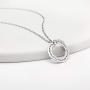 BB Becker Goodness & Mercy Sterling Silver Necklace - Psalm Quote, Religious, Inspirational
