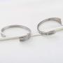 KUIYAI I Love You I Know Couple Fork Cuff Bracelet Star War Christmas Valentines Day Gift