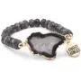 Kinsley Armelle Agate Collection - Smoky Bracelet Kinsley Armelle Agate Collection - Smoky Bracelet