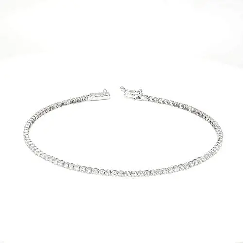 IGI Certified Lab Grown Diamond Bracelet 14K Gold 1 carat-10 carat Lab Created Diamond Tennis Bracelet For Women (1 carat-10 CTTW, HI -SI1-SI2 Quality Jewelry For Women) IGI Certified Lab Grown Diamond Bracelet 14K Gold 1 carat-10 carat Lab Created Diamond Tennis Bracelet For Women (1 carat-10 CTTW, HI -SI1-SI2 Quality Jewelry For Women)