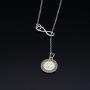 Alpha Kappa Alpha Sorority Gifts I Love AKA Necklace AKA Graduation Gift Greek Sorority Jewelry（AKA NL）