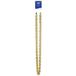 Chain Beads (gold) Party Accessory (1 count) (1/Card)