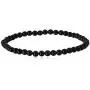 Smooth Round 4mm Black Onyx Stretch Bracelets in Various Sizes (6, 6.5, 7, 7.5, 8 Inches) Smooth Round 4mm Black Onyx Stretch Bracelets in Various Sizes (6, 6.5, 7, 7.5, 8 Inches)