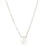 YINLIN Danity Tiny White Opal Cactus Jewelry Plant Cactus Pendant Necklace Gift for Friendship