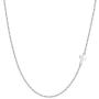 Turandoss Cross Necklace for Women - 14K Gold Filled Small Cross Pendant Simple Sideways Cross Necklace for Women Jewelry Gifts 14 16 Inches Chain Gold/White God/Rose Gold