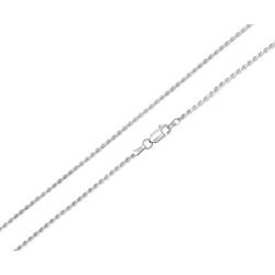 Authentic Solid Sterling Silver Rope Diamond-Cut Braided Twist Link .925 ITProLux Necklace Chains 1MM - 5MM, 16'' - 30'', Made in Italy, Men & Women