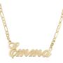 Beleco Jewelry Personalized Name Necklace For Women, Customized Nameplate 15 Fonts Style To Choose For Girlfriend, Dainty Nameplate Pendant, Gift For Her, Anniversary And Friendship Gift Ideas, 925 Sterling Silver Or 18K Gold Rose Plated