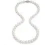 Pearl Strand Necklaces Freshwater Cultured Pearls Beaded Necklace for Women Brides Costume Wedding 6-7mm/7-8mm/8-9mm/9-10mm/10-11mm Pearl Jewelry Gift with Sterling Silver Clasp 18/20/36 Inches Pearl Strand Necklaces Freshwater Cultured Pearls Beaded Necklace for Women Brides Costume Wedding 6-7mm/7-8mm/8-9mm/9-10mm/10-11mm Pearl Jewelry Gift with Sterling Silver Clasp 18/20/36 Inches