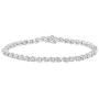 Fifth and Fine 1/3 Carat tw Natural Diamond Tennis Bracelet in 925 Sterling Silver