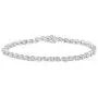 Fifth and Fine 1/3 Carat tw Natural Diamond Tennis Bracelet in 925 Sterling Silver