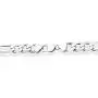 Miabella 925 Sterling Silver Italian 11mm Solid Diamond-Cut Figaro Link Chain Necklace for Men, 18, 20, 22, 24, 26, 30 inch