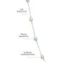 10K Yellow Gold Freshwater Pearl & Natural Aquamarine Station Necklace, 18'' 10K Yellow Gold Freshwater Pearl & Natural Aquamarine Station Necklace, 18''